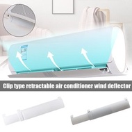 日本熱銷 - 易扣式伸縮冷氣機導風板(白色) 可伸縮冷氣導風板 46-80.5cm可伸縮冷氣擋風板導風板