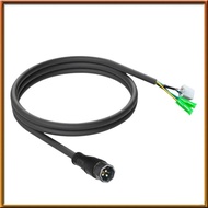 [chasoedivine.] Ebike 9Pin Motor Male Extension Cable Conversion Line Waterproof Ebike Motor Cable E
