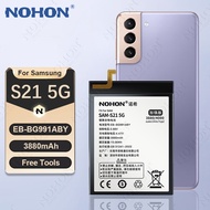 NOHON EB-BG991ABY Battery for Samsung Galaxy S21 5G SM-G991B /DS G991U Batteries + Tools