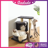 ✭Cat Tree Large Comfortable Multi-Storey Play Tower Cat Play house Cat Bed Cat Scratch Board Toy pokok kucing☃