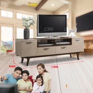TV Cabinet Wood / Hall Cabinet / Lounge Cabinet / Display Cabinet / LCD Cabinet / TV Rack / TV Table / Console Cabinet
