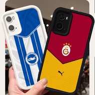 Case for Realme C33 OPPO A96 A77 A77s 9i Silicone Case H-73 soccer team