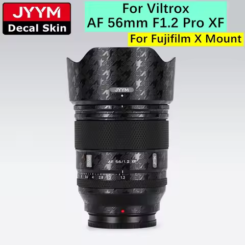 Customized Sticker For Viltrox AF 56mm F1.2 Pro XF Camera Lens Decal Skin Vinyl Wrap Protective Film