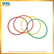 USL Plastic Ring Toss 4 PCS - Kids Sports Throwing Ring & Physical Education & Educational Kids Toys