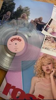 現貨 Rose Rosie clear vinyl LP 透明膠 黑膠唱片 有bonus track vampirehollie  Blackpink BP APT. ROSÉ