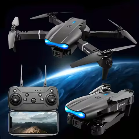 E99Pro Drone HD Professional 4k drone Dual Camera WIFI fpv Aircraft Quadcopte Obstacle Avoidance Aer