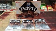 【韓家小院】韓國LOTTE★樂天布朗尼蛋糕★(160g)下午茶點心零食巧克力夾心餅巧克力蛋糕海棉濃可可/貴婦露營夜衝