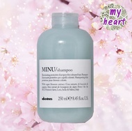 Davines Minu Shampoo 12/75/250 ml แชมพูสำหรับผมทำสี