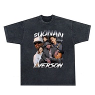 Retro 23new Handsome Men Summer ins Distressed t-Shirt Half-Sleeved Washed Top 2025 American Style S