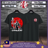 Premium Japan Samurai Baju Viral Lelaki 100% Men T shirt Baju T shirt Men Japan Style T shirt