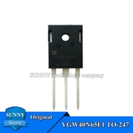 YGW40N65F1 TO-247 40N65F1 TO247 40A/650V Transistor IGBT 2 Buah Asli