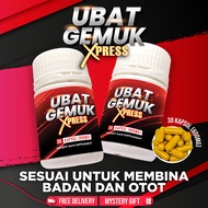 Vitamin Gemuk Expresss Ubat Gemuk Hijau Gain Weight Tambah Berat Badan 100% Original HQ Membantu Tin