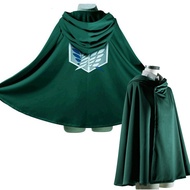 Men's and Women's Anime Hooded Halloween AOT Wings of Freedom Cloak Blanket Cosplay Costume Cloak