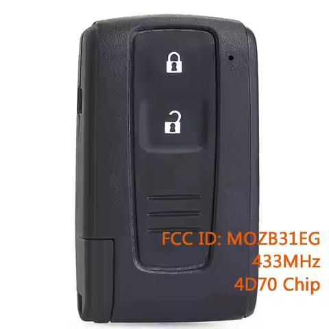 KEYECU MOZB31EG 433MHz Smart Remote Key Fob for Toyota Prius 2004 2005 2006 2007 2008 2009 4D70 Chip