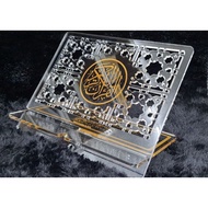 Gift Rehal AlQuran Acrylic Exclusive Stand Edition - Ready Stock