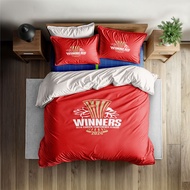 Low priceΟλυμπιακός Duvet Cover Set King Queen Double Full Twin Single Size Bed Linen Set