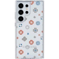 經典花色 珊瑚紅藍Samsung Fold/Flip6氣墊防摔/標準/鏡面手機殼