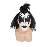 หน้ากากปาร์ตี้สยองขวัญไฟฟ้าเทศกาลดนตรีหน้ากาก Gene Simmons Kiss Band นักร้องนํา Cross-border Mask Ha