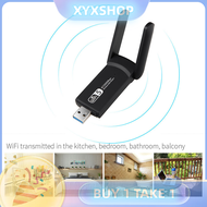 XYX Bộ chuyển đổi wifi USB 3.0 1200Mbps ăng ten 802.11ac 5Ghz 2.4Ghz thẻ mạng Dongle