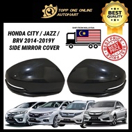 HONDA CITY T9A / BRV / JAZZ T5A 2014-2019Y SIDE MIRROR COVER (WITH SIGNAL HOLE) (COVER BELAKANG CERM