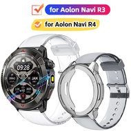 Aolon Navi R3 R4 strap Soft TPU transparent strap for Aolon Navi R4 strap Sports wristband Aolon Nav