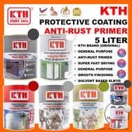 5L KTH 786G 750 736 604 cat besi anti karat / anti rust paint / cat anti karat / cat pagar besi anti