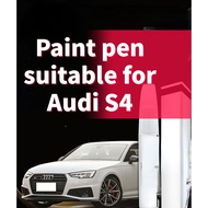 Paint pen suitable for Audi S4 original white paint pen black glacier ibis white special sky cloud g