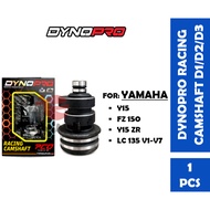 【100% ORIGINAL】DYNOPRO Racing Camshaft D1/D2/D3 For Yamaha Lc135/ Y15/ Y15zr/ Fz150