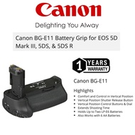 Canon BG-E11 Battery Grip For Canon EOS 5D/5D Mark III/5DS/5DSR (1 YEARS WARRANTY)
