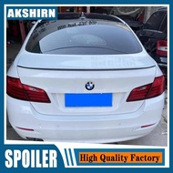 For BMW F10 F18 Spoiler ABS Material Car Rear Wing Primer Color Rear Spoiler for BMW M5 520i 528i 53
