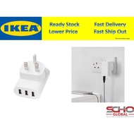 IKEA-SMÅHAGEL 3-port USB charger, white