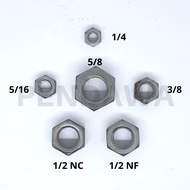[100pcs] NC Nuts 1/4'' NC 1/4 inch