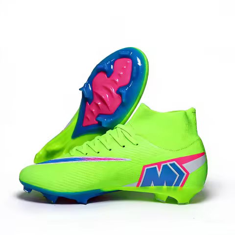 999Y High Quality Mens Soccer Shoes F50 Training Non-Slip Turf Soccer Cleats Boys TF/FG Football Sne