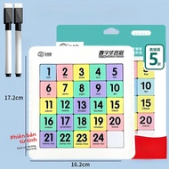 Super Han Dung Dao Magnetic Slide Puzzle Nine Square Number Three Kingdoms Educational Game for Prim