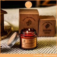 Scented Candles, Aroma Sensation,200g,7oz, 40-50H burn time, brown cup