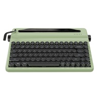 YUNZII QL75 Wireless Typewriter Hot Swap Retro Mechanical Keyboard, Punk Round Keycaps, RGB Backlit 