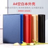 Sign Book Lecture Lecture Book Poetry Recitation Folder a3A4 Blank Certificate Cover Business Cooper