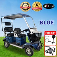 ★LEM★[SIAP PASANG] 2026 Electric Scooter Elektrik Basikal 3Roda E Bike Adult 3Seater Z8/Z9/Z19