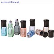 [pesg] 3ml  Refillable Bottles Cosmetics  Roller Ball Vacuum Bottle Travel Portable Empty Glass Bottle [sg]
