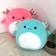 20cm Squishmallows Stuffed Toys Axolotl Teal Green Pink Anastasia Plush Plushie Doll Soft Squishmall