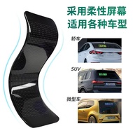 Car LED Full Color Display Bus Taxi Advertising led Window Display Flexible Soft Module Screen