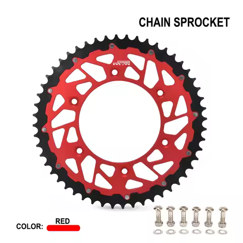 Motorcycle CNC Aluminum Rear Chain Sprocket For HONDA CR CRF CRM XR Beta RR 125 150 250 350 430 450 