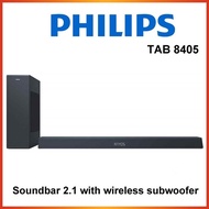 Philips B8405 Soundbar with Subwoofer Wireless (2.1 Channels Bluetooth 240 W) 1 YR WTY