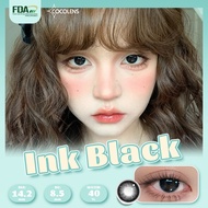 COCOLENS Contact lenses Ink Black Natural contact lenses 6months 14.2mm graded contact lens