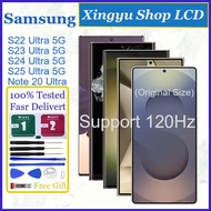 Support 120Hz OLED For Samsung Galaxy S22 Ultra 5G S23 Ultra 5G S24 Ultra 5G S25 Ultra 5G Note 20 Ul