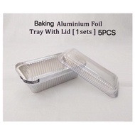 ALUMINIUM FOIL TRAY WITH LID Aluminum Foil Cake Tray With Cover