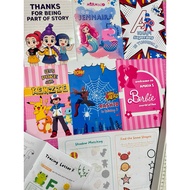 Custom Name Activity Book for Kids|Personalised Kids Activity Book|Busy Book|Goodies|Farewell Gift