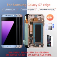 For Samsung S7 edge G935 G935F G935A G935FD OEM quality Display with frame No Dead Pixel Digitizer F