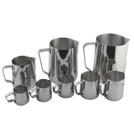 Stainless Steel Garland Cylinder Sharp-mouthed Milk Cup Set Fancy Coffee Milk Frother Milk Frother C