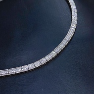 3MM Moissanite Tennis Bracelet with GRA Full Diamond 925 Silver Plated Wedding Jewelry Bracelets for